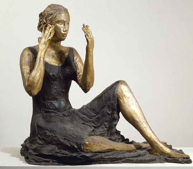 Lucio Fontana-Signorina seduta-1934